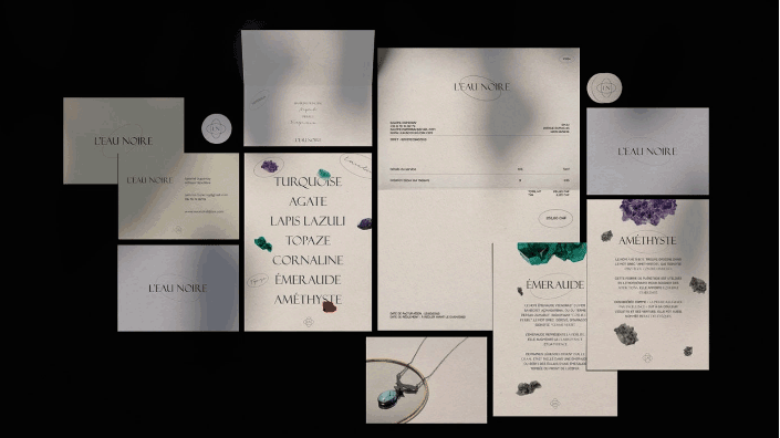 珠寶首飾店卡名片制作  第2張