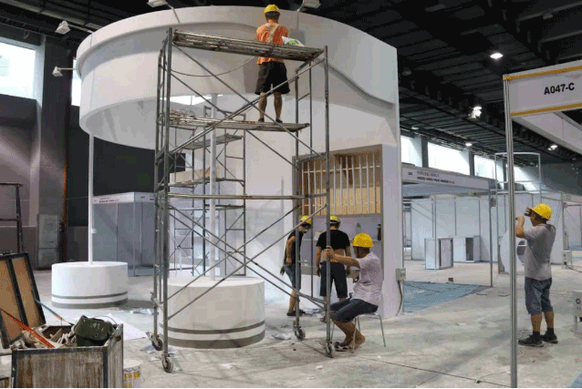 2019年國際大型展示展覽搭建現場 第4張 2019年國際大型展示展覽搭建現場 第4張