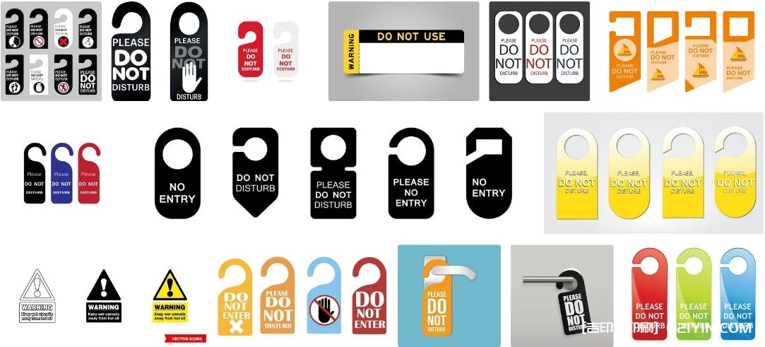 國外設(shè)計(jì)酒店掛卡印刷  第6張