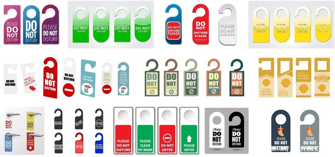 國外設(shè)計(jì)酒店掛卡印刷  第4張