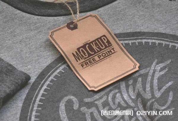 特種紙軟膠潮牌衣服商標(biāo)印刷  第2張