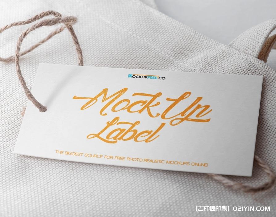 牛仔褲吊牌水洗牌定制印刷  第7張