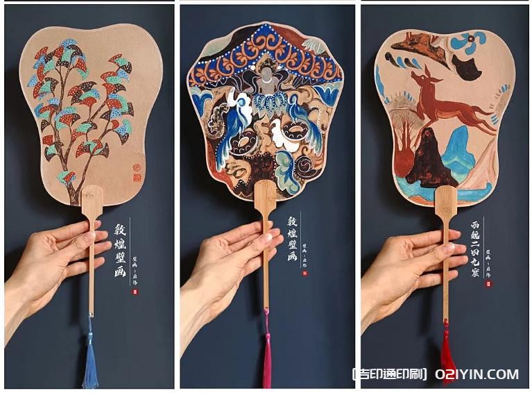 國風生宣手繪扇子獨家批發廠家  第2張